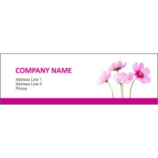 Flora Return Address Lable